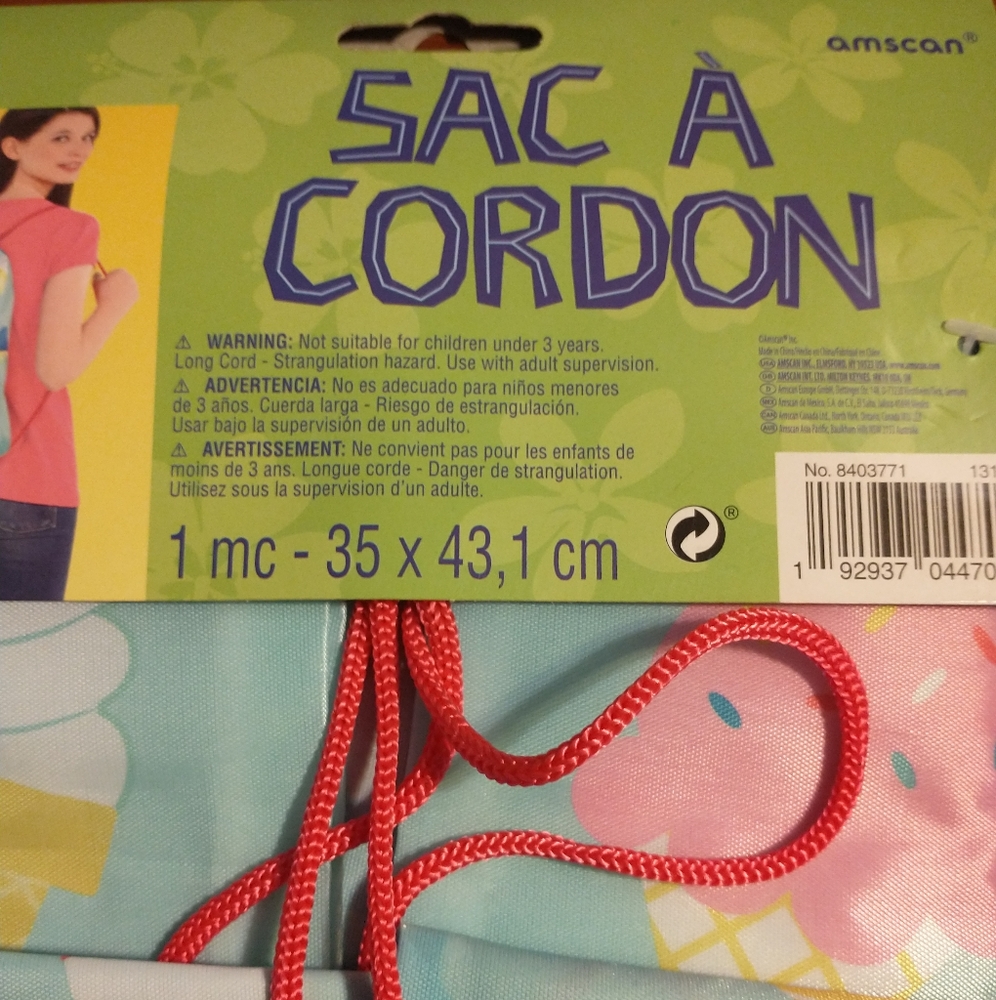 NWT string bag - Picture 2 of 2